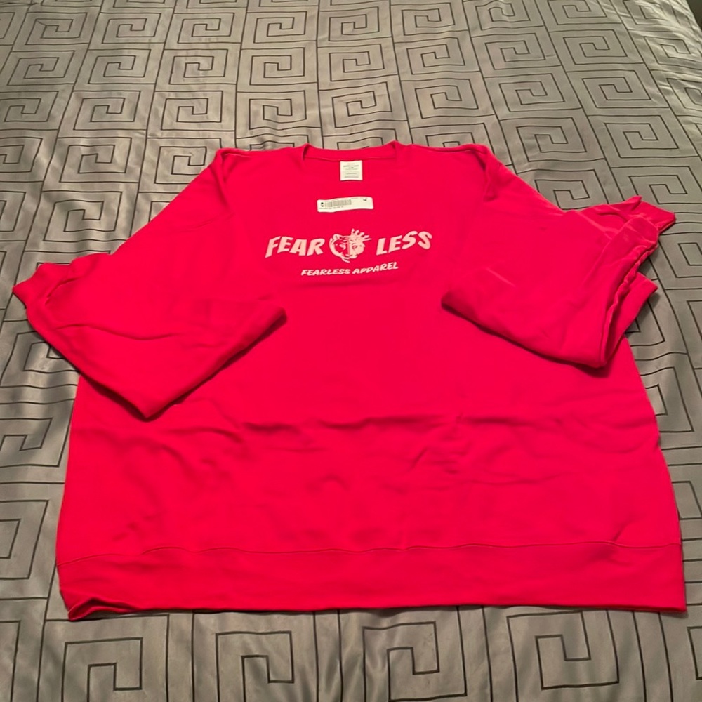 Fearless Apparel crewneck size XL *never been worn**